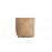 Γλάστρα Bamboo - XXXS (31x31x33) - Des.03 bamboo και εσωτερική επένδυση από τσιμέντο Soulworks
