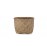 Γλάστρα Bamboo - L (37x37x27) - Des.04 bamboo και εσωτερική επένδυση από τσιμέντο Soulworks