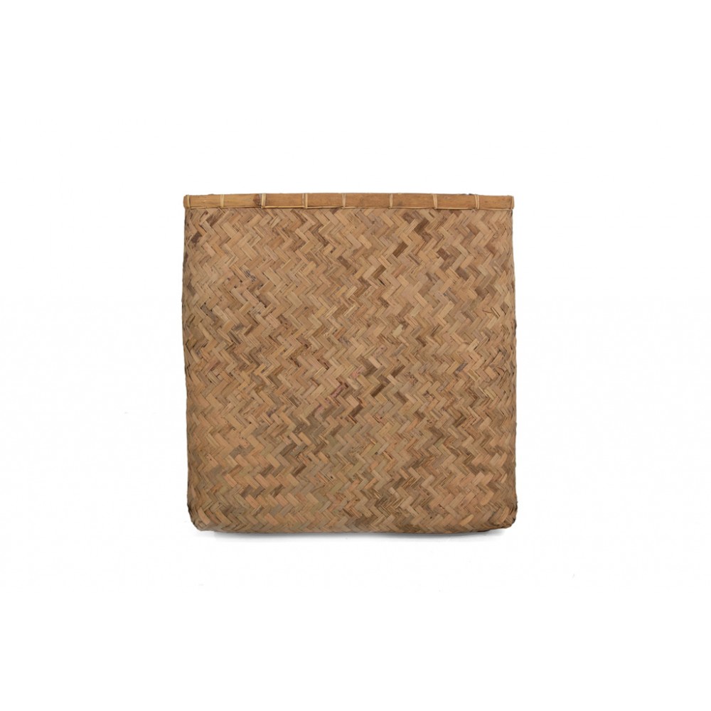 Γλάστρα Bamboo - XXL (70x70x72) - Des.05 bamboo και εσωτερική επένδυση από τσιμέντο Soulworks