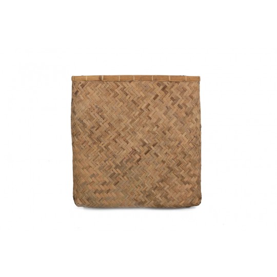 Γλάστρα Bamboo - XXL (70x70x72) - Des.05 bamboo και εσωτερική επένδυση από τσιμέντο Soulworks