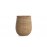 Γλάστρα Natura - M (37x37x44) - Des.01 bamboo και εσωτερική επένδυση από τσιμέντο Soulworks