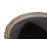 Γλάστρα Concrete - M (37x37x17) - Des.01 seagrass και εσωτερική επένδυση από τσιμέντο Soulworks