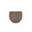 Γλάστρα Concrete - L (33x33x28) - Des.02 seagrass και εσωτερική επένδυση από τσιμέντο Soulworks