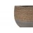 Γλάστρα Concrete - L (33x33x28) - Des.02 seagrass και εσωτερική επένδυση από τσιμέντο Soulworks