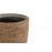 Γλάστρα Concrete - S (30x30x41) - Des.03 seagrass και εσωτερική επένδυση από τσιμέντο Soulworks