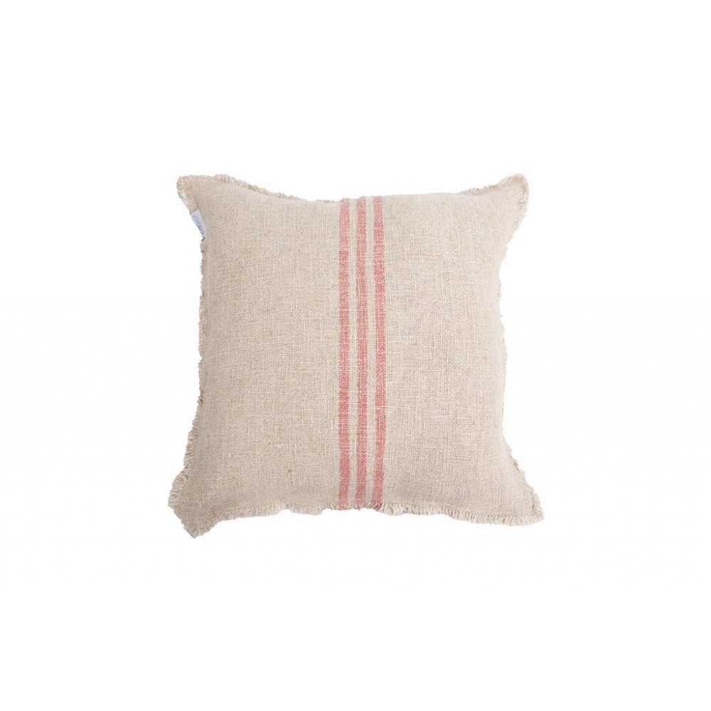 Διακοσμητική Μαξιλαροθήκη Verve Blush (45x45) linen Soulworks