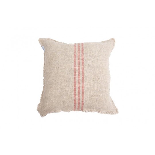 Διακοσμητική Μαξιλαροθήκη Verve Blush (45x45) linen Soulworks