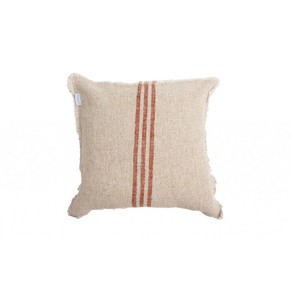 Διακοσμητική Μαξιλαροθήκη Verve Terra (45x45) linen Soulworks