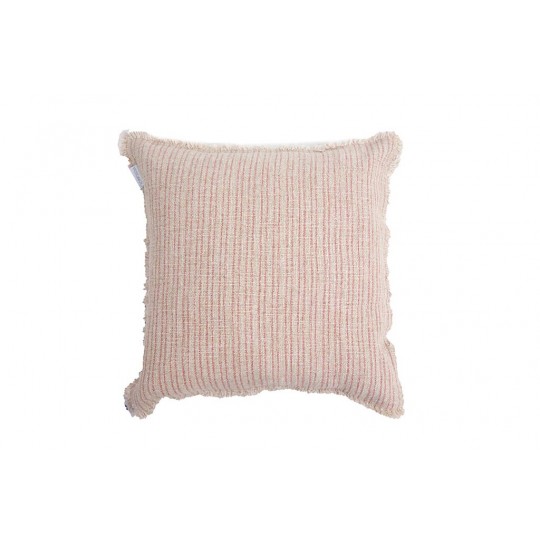Διακοσμητική Μαξιλαροθήκη Verve Natural/Blush (45x45) linen Soulworks