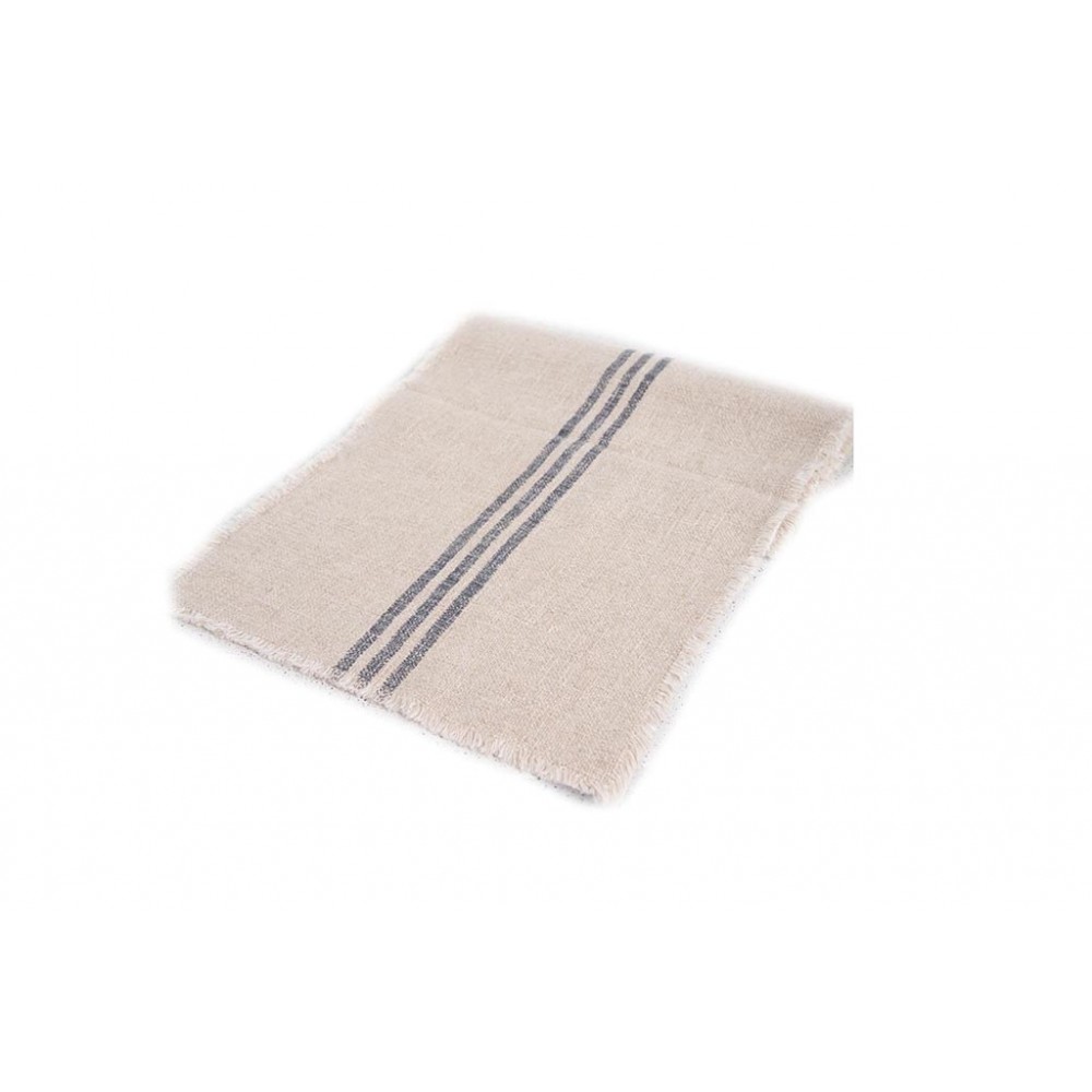 Τραβέρσα Linen Natural/D.Grey (40x140) Soulworks