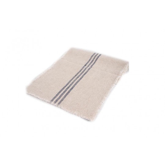 Τραβέρσα Linen Natural/D.Grey (40x140) Soulworks