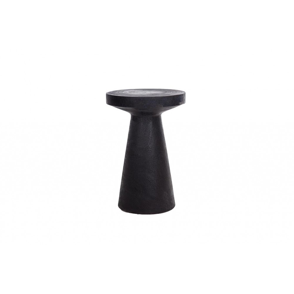 Βοηθητικό Τραπέζι Lind Black (40x40x60) suar wood Soulworks