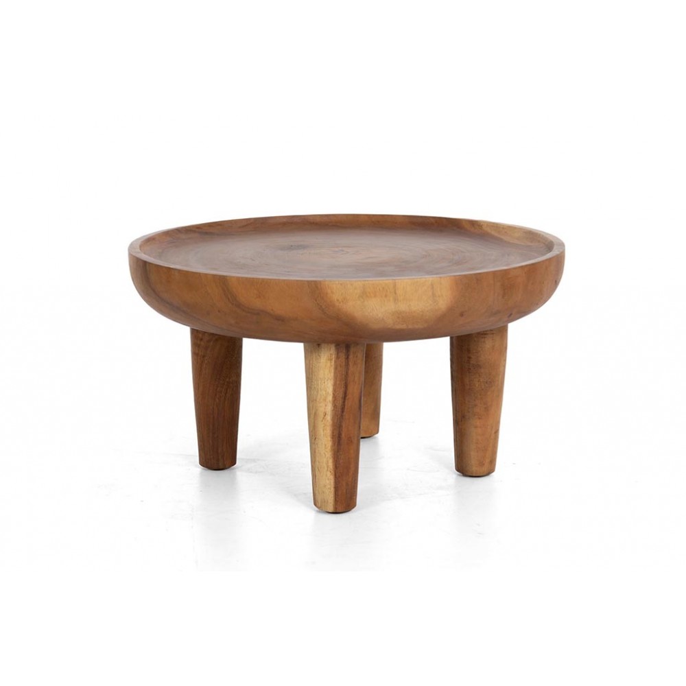 Τραπέζι Καθιστικού Ruth (75x75x40) suar wood Soulworks