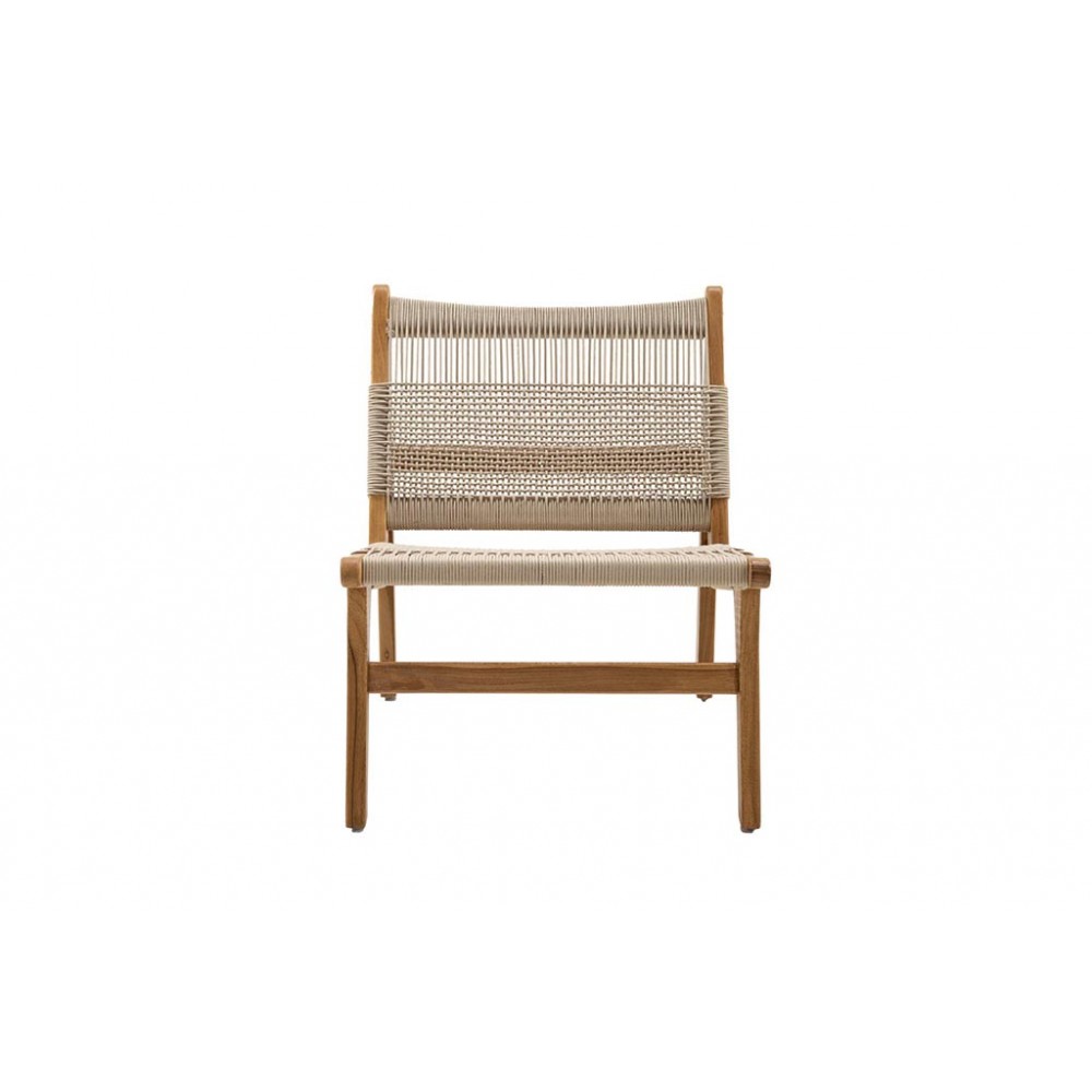 Πολυθρόνα Oroitz (60x69x73) ξύλο teak Soulworks