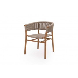 Καρέκλα Τραπεζαρίας με μπράτσα Talinn (60x54x75) teak wood Soulworks