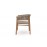 Καρέκλα Τραπεζαρίας με μπράτσα Talinn (60x54x75) teak wood Soulworks