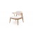 Πολυθρόνα Netle (72x68/65x62/76.5) teak wood Soulworks