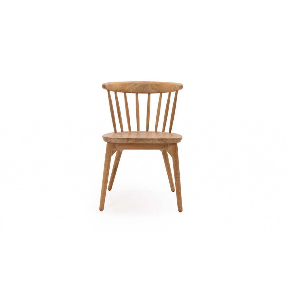 Καρέκλα Τραπεζαρίας Bend (50x53x77) teak wood Soulworks