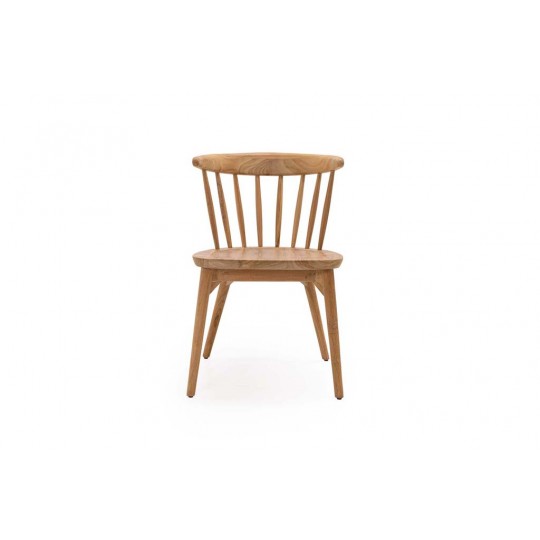 Καρέκλα Τραπεζαρίας Bend (50x53x77) teak wood Soulworks