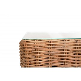 Τραπέζι Καθιστικού Cirebon Natural (60x110x40) Soulworks 0100053