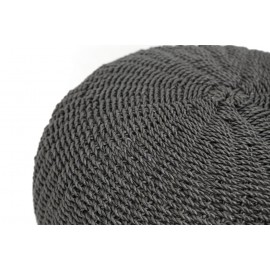 Πουφ Matera μαύρο (60x60x30) Soulworks 0490104