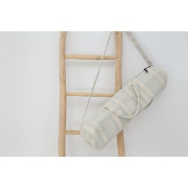 Τσάντα Γυμναστικής Yoga Mat Bag Grey and White (15x15x68) Soulworks 0610006