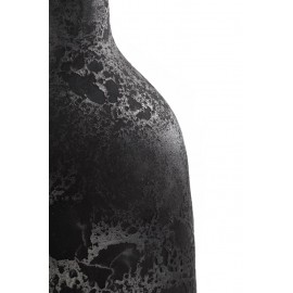 Κεραμικό Διακοσμητικό βάζο Siso Oki Black Spot Silver Large (26x18x70) Soulworks 0630018
