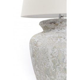 Κεραμικό Επιτραπέζιο Φωτιστικό Zimp White Classic (35x35x40) Soulworks 0630003