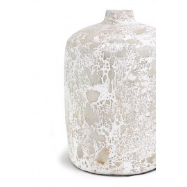 Κεραμικό Διακοσμητικό βάζο Siso Ban White Classic Medium (20x20x32) Soulworks 0630070