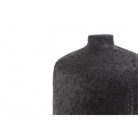 Κεραμικό Διακοσμητικό βάζο Siso Ban Black Spot Gray Medium (20x20x32) Soulworks 0630073