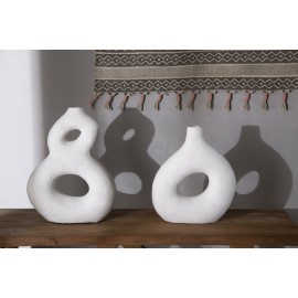 Διακοσμητικό Βάζο Origen White (30x11x33) Soulworks 0750008