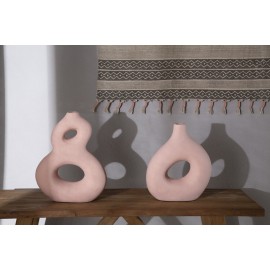 Διακοσμητικό Βάζο Origen Dusty Pink (30x11x33) Soulworks 0750010