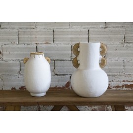 Διακοσμητικό Βάζο Usiris White (21x35) Soulworks 0750015