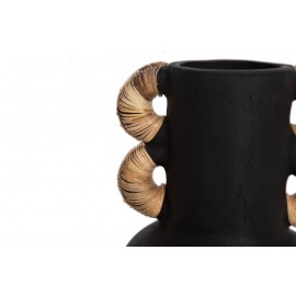 Διακοσμητικό Βάζο Kore Black (30x43) Soulworks 0750016