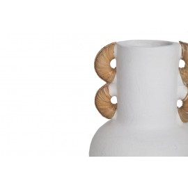 Διακοσμητικό Βάζο Kore White (30x43) Soulworks 0750017