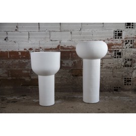 Διακοσμητικό Βάζο Eos White (44.5x88.5) Soulworks 0750018