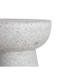 Σκαμπό Noria Terazzo Grey Black (41x41x54) Soulworks 0800005