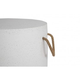 Σκαμπό Mauro Terazzo White (35x35x44) Soulworks 0800012