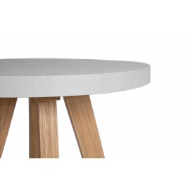 Τραπέζι Bistro Noria Terazzo White (70x70x75) Soulworks 0800019