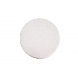 Τραπέζι Καθιστικού Rieti Terazzo White Round (44x44x34) Soulworks 0800047