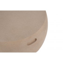 Τραπέζι Καθιστικού Randel Sand Round (60x60x39) Soulworks 0800056