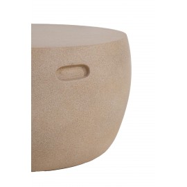 Τραπέζι Καθιστικού Randel Sand Round (60x60x39) Soulworks 0800056