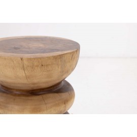 Σκαμπό Najib Natural (40x40x45) Soulworks 0900008