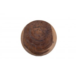 Σκαμπό Najib White Natural (40x40x45) Soulworks 0900009