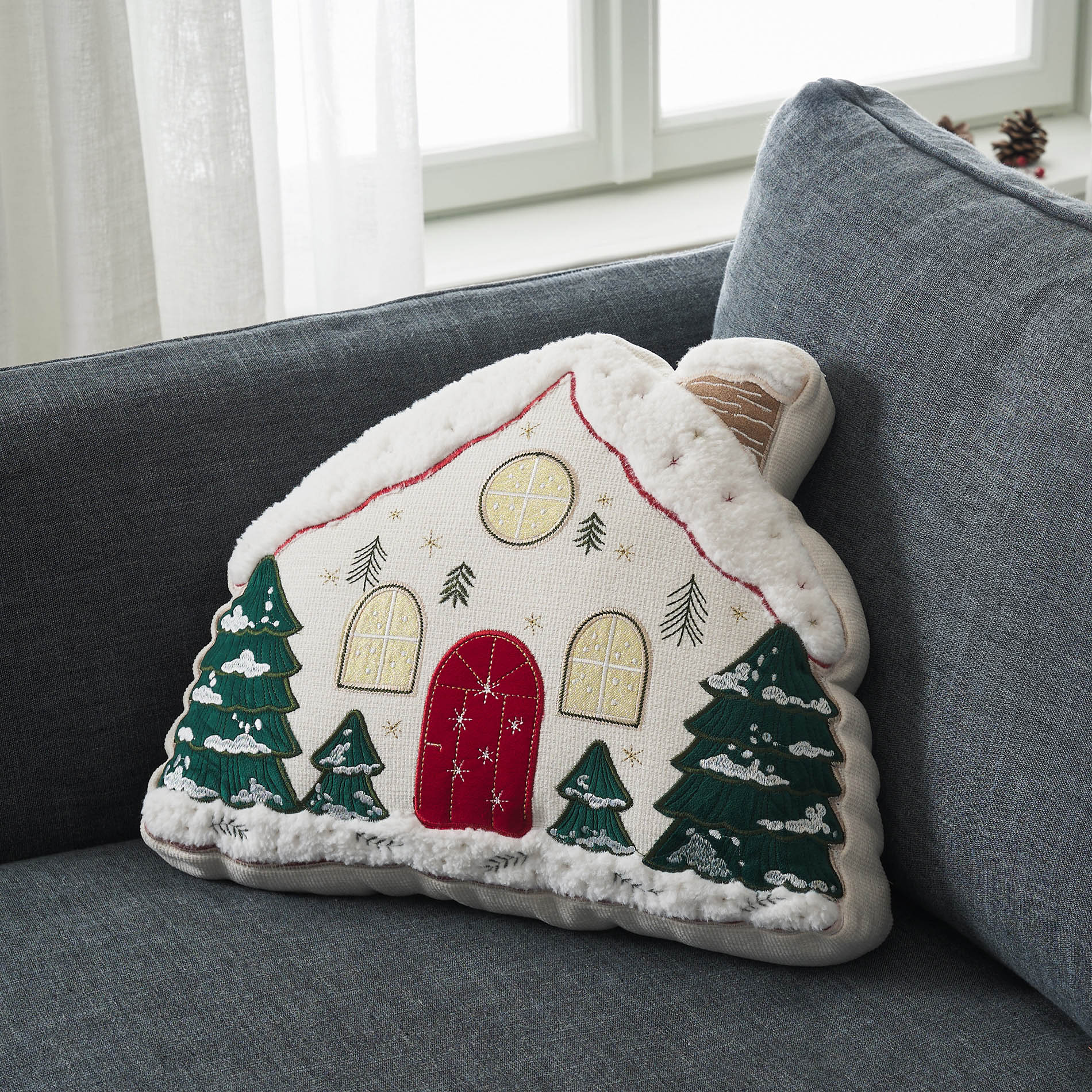 GOFIS HOME - Μαξιλαράκι με γέμισμα 38x46cm Xmas 279