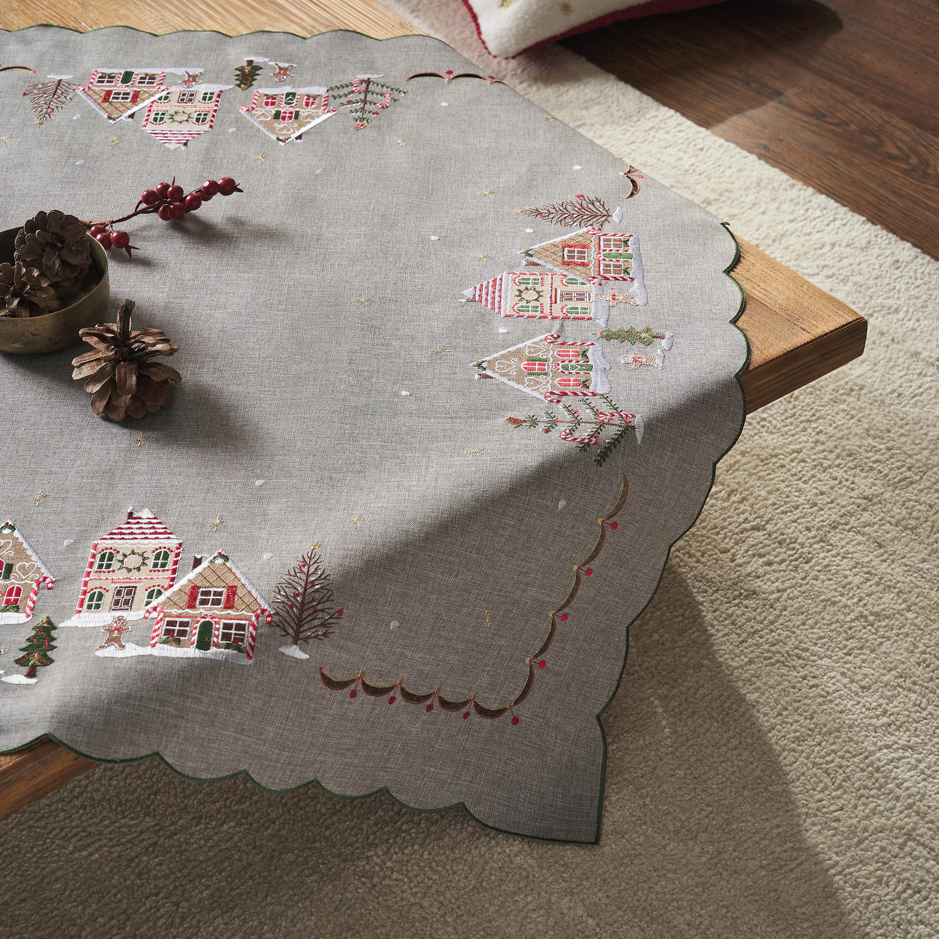 GOFIS HOME - Καρέ 85x85cm Xmas 174