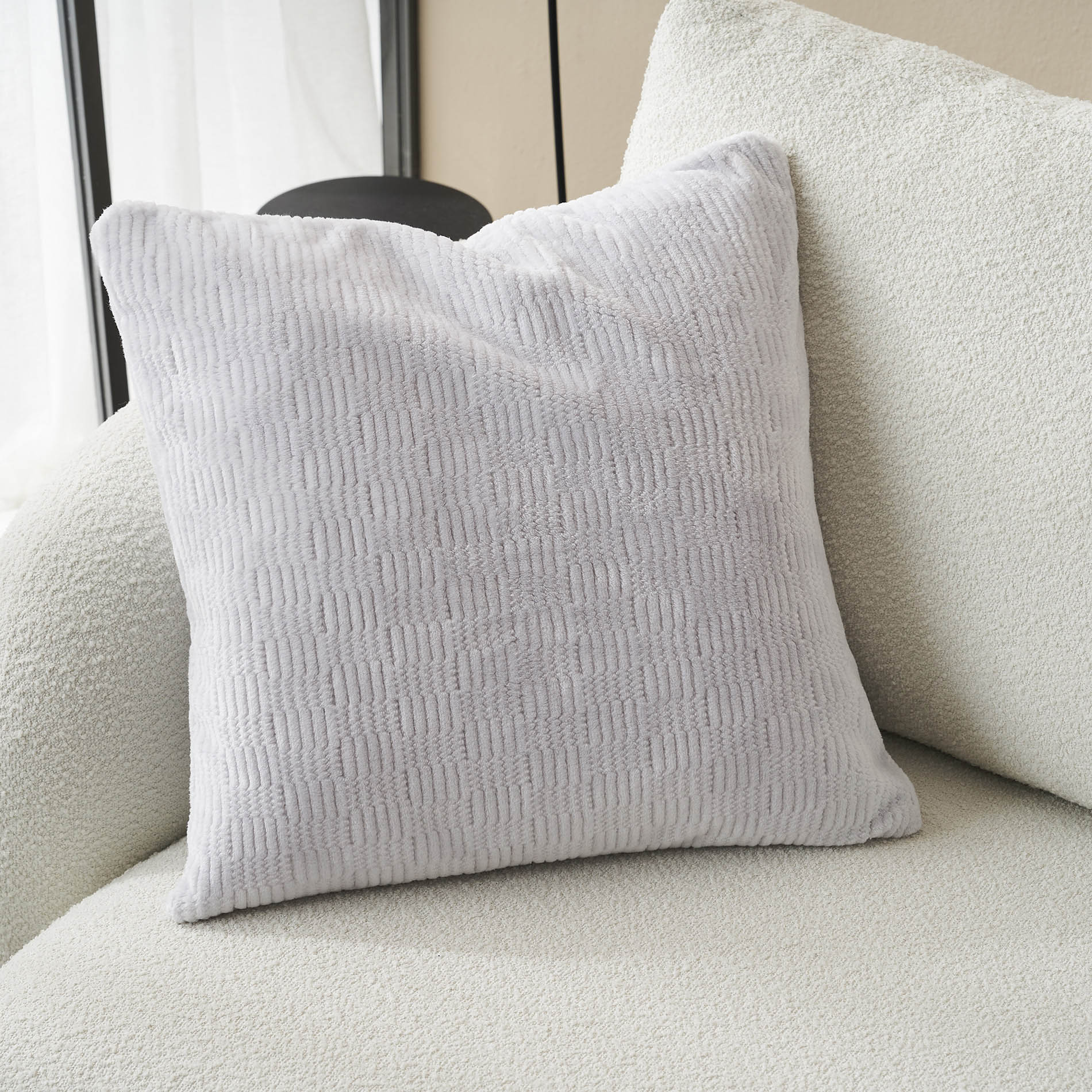 Μαξιλαροθήκη 50x50cm GOFIS HOME Polar Fog Grey 109/01