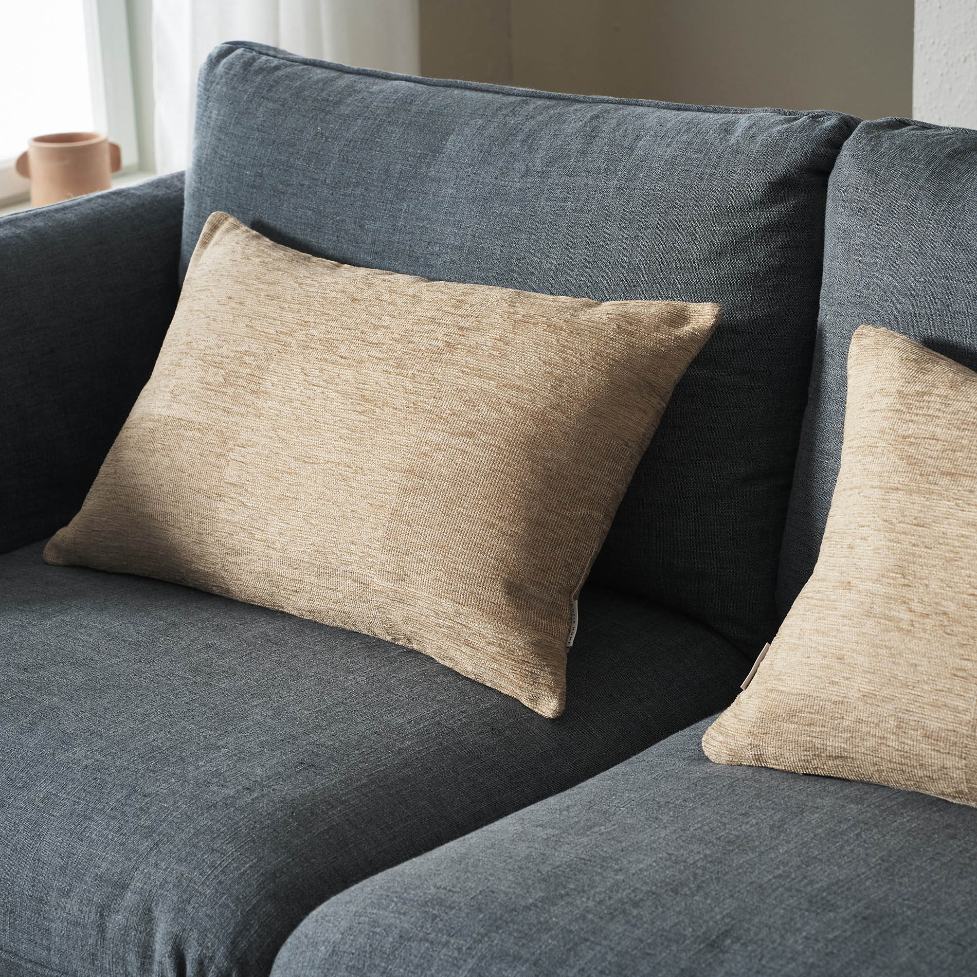 Μαξιλαροθήκη 40x60cm GOFIS HOME Zephyr Sesame Beige 146/06