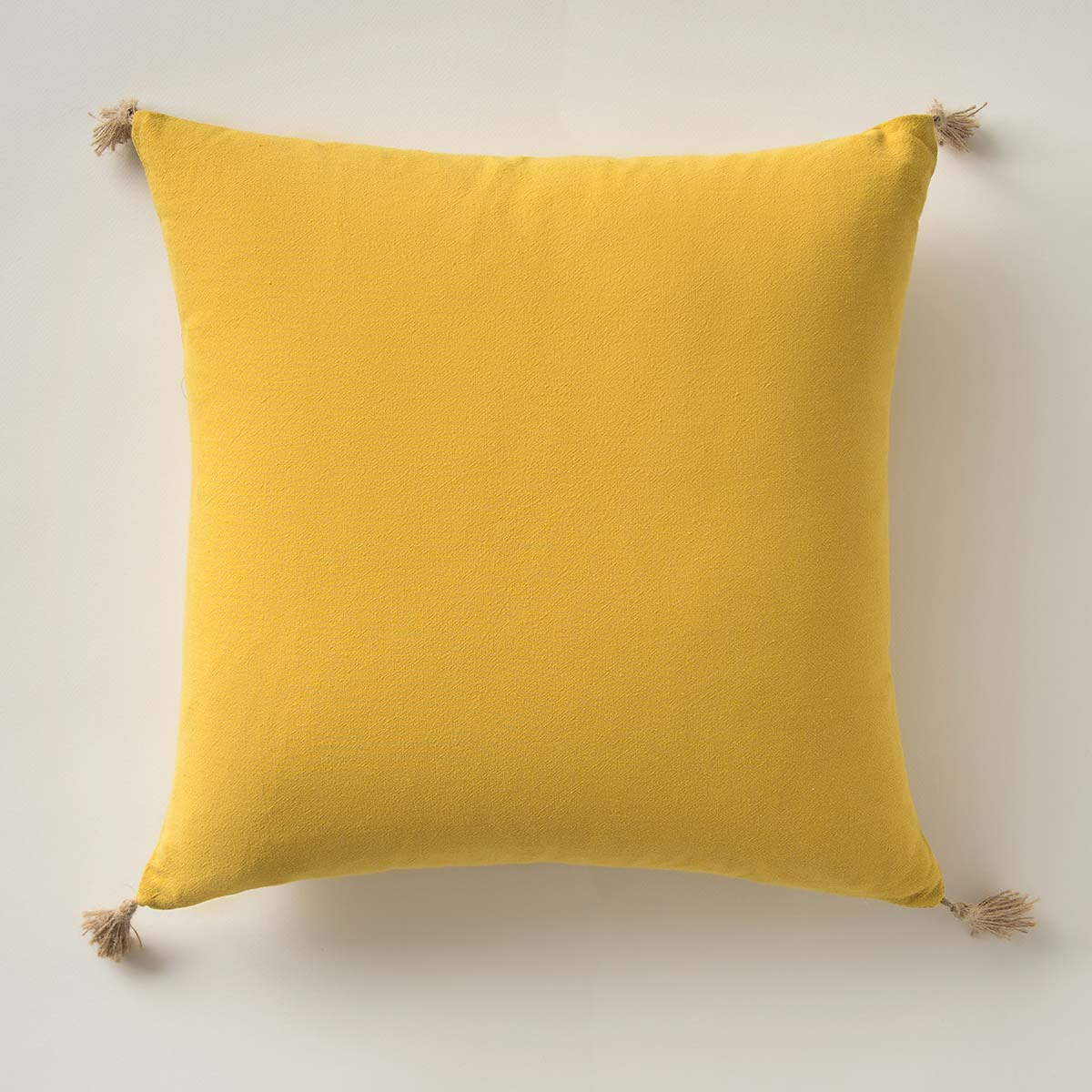 Μαξιλαροθήκη 43x43cm GOFIS HOME Ember Mustard 208