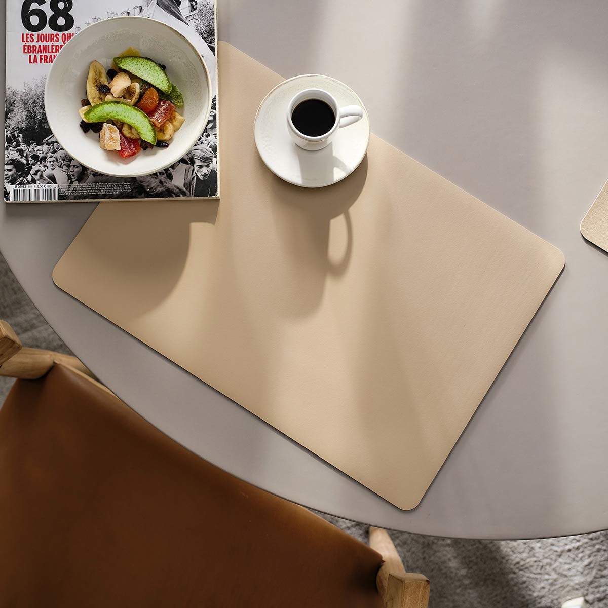 Σουπλά 45x32cm GOFIS HOME Neva Sisal Beige 194/04